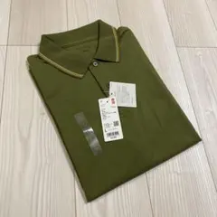 新品タグ付き　ユニクロ　JWA ドライカノコポロシャツ カーキ　L