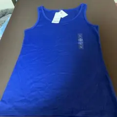 UNIQLO タンクトップ Lサイズ Blue