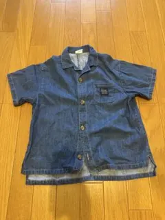 BREEZE デニムシャツ 半袖 130cm