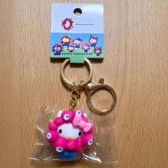 万博 サンリオ ミャクミャク 立体マスコットキーホルダー パステル ハローキティ