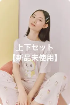 ジェラートピケ 上下セット ドラミちゃん ピンク