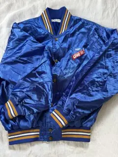 【極美品/非売品】ポッカコーヒー ヴィンテージ スタジャン 企業物 オンワード製