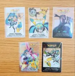 ピカチュウ 初音ミク ララアリー公演記念カード 5枚セット ピカチュウ 初音ミク ララアリー公演記念カード 5枚セット - メルカリ