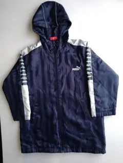 PUMA ウィンドブレーカー ネイビー ジュニア