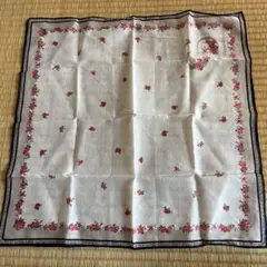 Christian Dior 花柄 ハンカチ