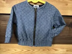 オールドネイビー　デニムジャケット　ソフトデニム　キルティング　ジャケット80㎝のサムネイル