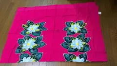 パレオ　花のデザイン ピンク