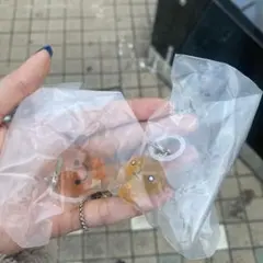 サンエックスユニバース　めじるしアクセサリー　みかんぼうや　こげぱん