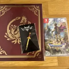 最終値下　Switch ドラゴンクエスト3 そして伝説へ　 収納ケース&ピンズ