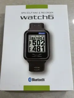 新品／未開封イーグルビジョン ウォッチ6 ブラック GPS ゴルフナビゲーション ウォッチ EAGLE VISION watch 6(ブラック