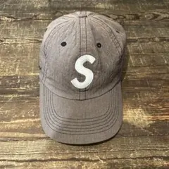 SUPREME コーデュラ　リップストップ　Sロゴ キャップ