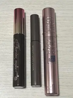 マスカラ3本セット【お試しに♡】キャンメイク、メイベリン、ヒロインメイク