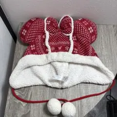 東京ディズニーリゾート ファンキャップ ノルディック柄 ミニー レア 赤い帽子