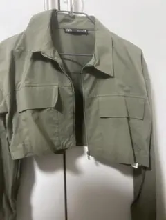 ZARA クロップドジャケット M
