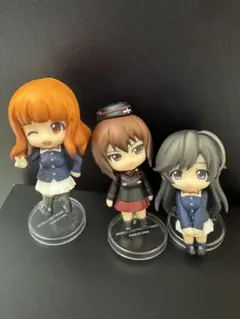 ねんどろいどぷち　ガールズ&パンツァー 3体セット