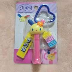 PEZ サンリオキャラクターズ カラビナ付きキーホルダー　ウサハナ