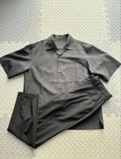 GU 半袖シャツ パンツ スラックス セットアップ