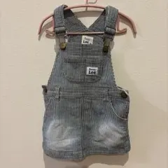 Lee ジャンバースカート 90cm キッズ デニム ワンピース 春秋