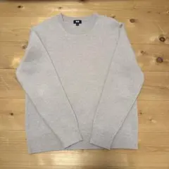 UNIQLO ミラノリブクルーネックセーター　M
