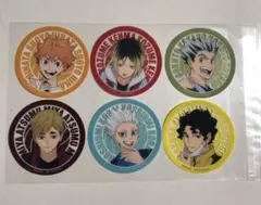 ハイキュー‼︎ マツキヨ×ココカラ クリアステッカー 全６種類 コンプリート
