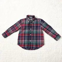 ラルフローレンRalph Lauren 定番チェック柄シャツ 18M 80cm