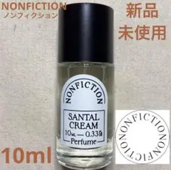 NONFICTION ノンフィクション サンタルクリーム100ml 香水 サンタルクリームオードパルファム SANTAL CREAM Perfume 100ml