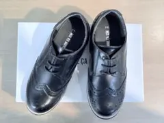 ブラック ウィングチップ フォーマルシューズ