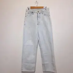Lee ストレートデニム 日本製 牛革 レディースデニム