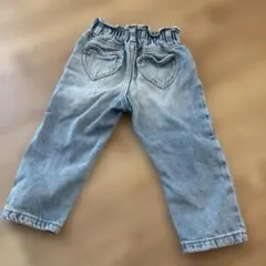 ZARA キッズ デニムパンツ ハートポケット 92cmのサムネイル