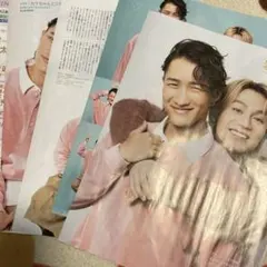 TVstation 3/27号 岩本照 松田元太 切り抜き