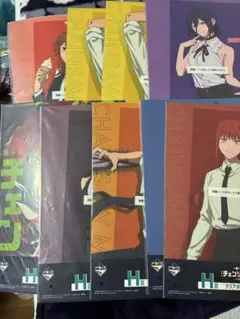 チェンソーマン 一番くじ H賞 クリアポスター　被り無し　8種セット