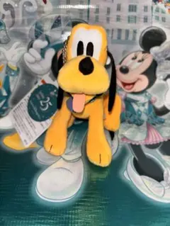 【ぬいぐるみ】 ディズニー 25周年 スパークリングビジュリー プルート 公式】ディズニーストア.jp | ぬいぐるみバッジ プルート 東京