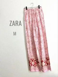 ▪️ZARA▪️ ペイズリー柄 ワイドパンツ XS