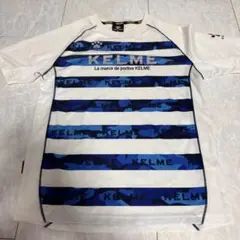 KELME ストライプデザイン Tシャツ M