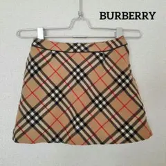 バーバリー BURBERRY スカート 100 ノバチェック