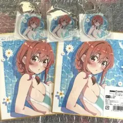 DMMスクラッチ 彼女お借りします 桜沢墨 色紙&アクキー