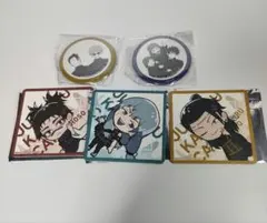 呪術廻戦のコラボカフェ コースター 缶バッジ