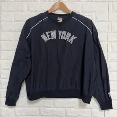 NEW YORK ナイロンジャケット プルオーバー ブラック M