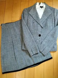 INDIVI スカートセットアップ 38 グレー系