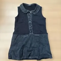 COMME CA ISM ワンピース 100cm ブラック