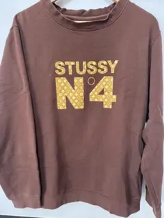 00s old stussy N°4 Monogram スウェット 紺タグのサムネイル