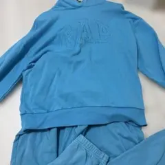 GAP ライトブルー フード付きパーカー　セットアップ