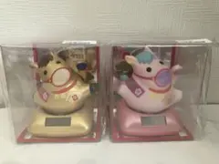 ソーラー　幸せ招き馬