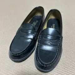 HARUTA ARVIN ブラックローファー