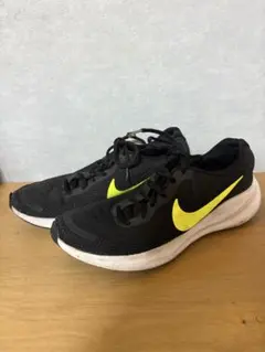 ASICS スニーカー ブラック イエロー