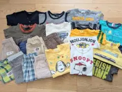 男の子 90 95 夏服 まとめ売り 20点 保育園着