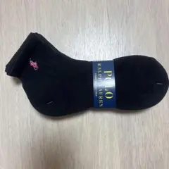 POLO RALPH LAUREN ブラック3足セット 23cm〜25cm