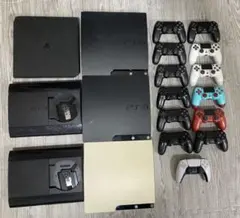 PS3、PS4本体　PS4コントローラー、PS5コントローラーまとめ売り