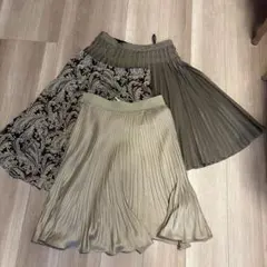 菜々緒ドラマ着用 アナイ ANAYI モダンペイズリーマーメイドスカート M