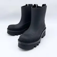 クロエ　ショートブーツ　スカラップ　36サイズ　ダークプルーン クロエ ショートブーツ スカラップ 36サイズ ダークプルーン